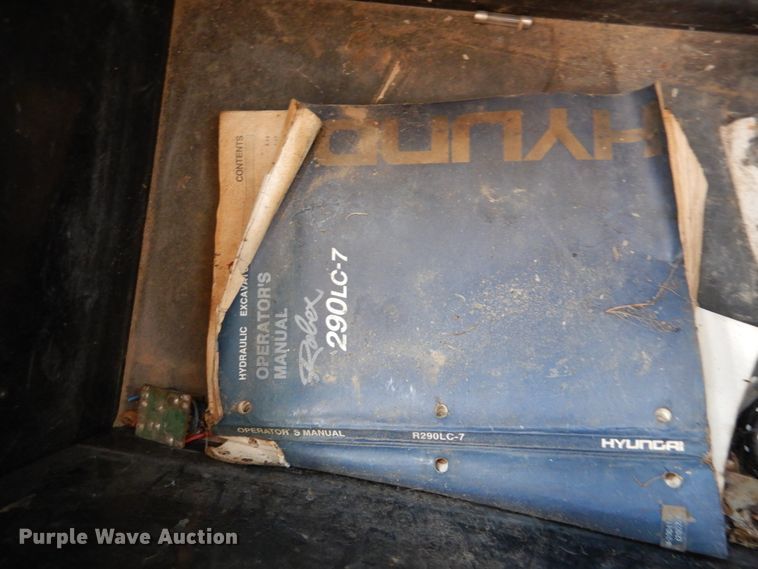 image for item DM6411 2004 Hyundai Robex 290-LC-7  long reach excavator