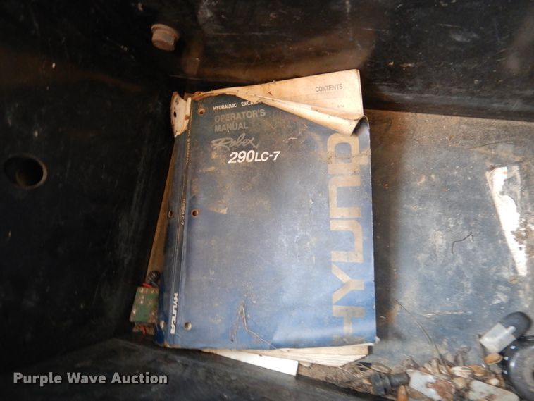 image for item DM6411 2004 Hyundai Robex 290-LC-7  long reach excavator