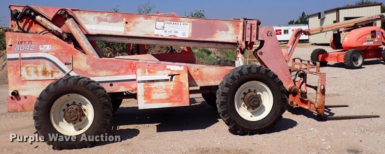 image for item DN1938 1997 SkyTrak 8042  telehandler