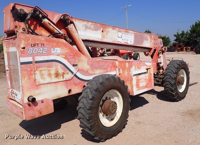 image for item DN1938 1997 SkyTrak 8042  telehandler