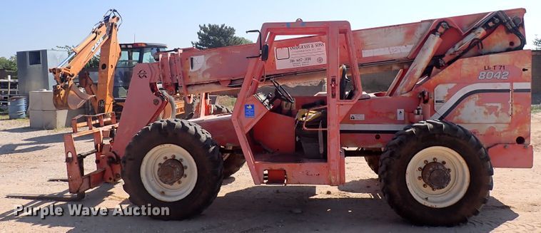 image for item DN1938 1997 SkyTrak 8042  telehandler