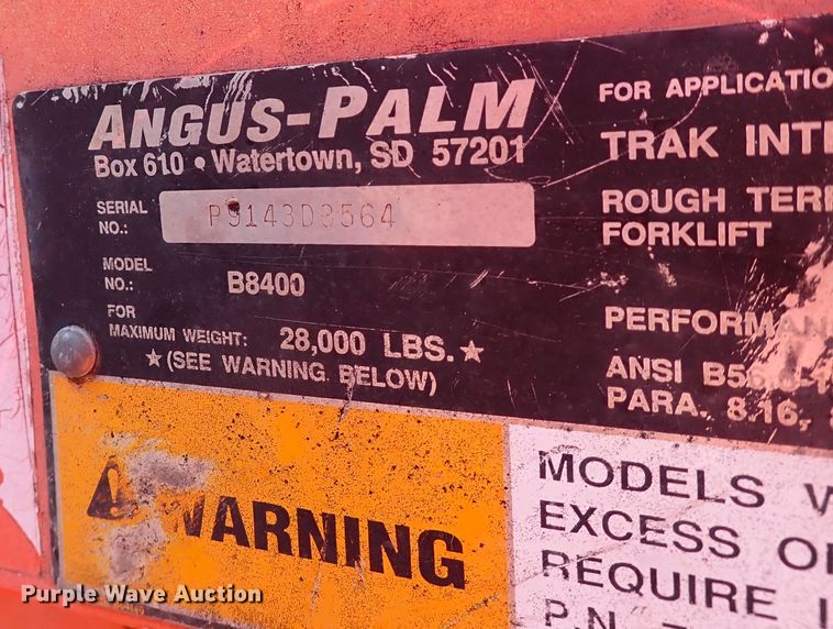 image for item DN1938 1997 SkyTrak 8042  telehandler