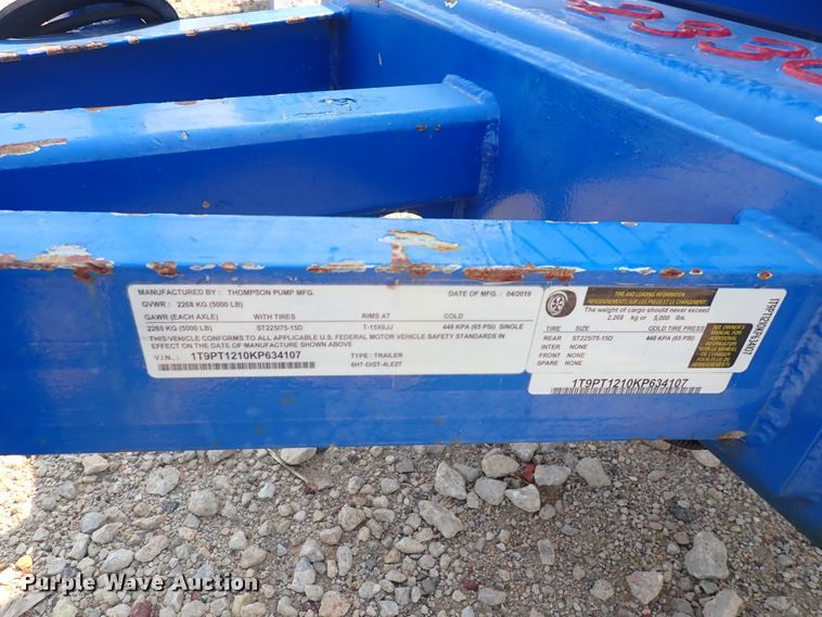 image for item DN2003 2019 Thompson 6HT-DIST-4LE2T  pump