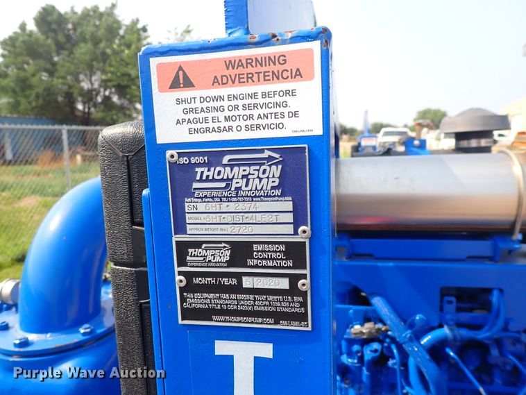 image for item DN2004 2020 Thompson 6HT-DIST-4LE2T  pump