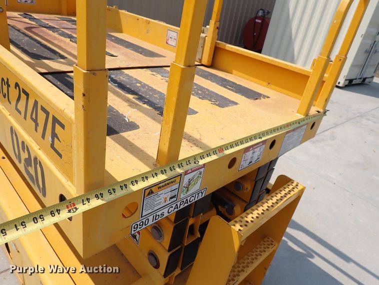 image for item DN2006 Haulotte 2747E  scissor lift