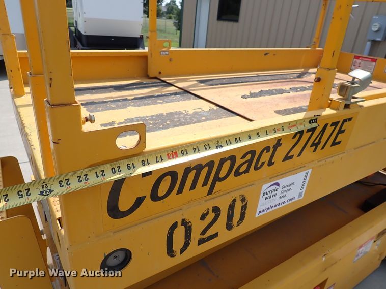 image for item DN2006 Haulotte 2747E  scissor lift