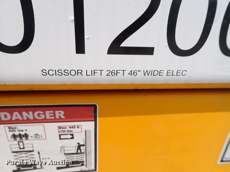 image for item DN2006 Haulotte 2747E  scissor lift
