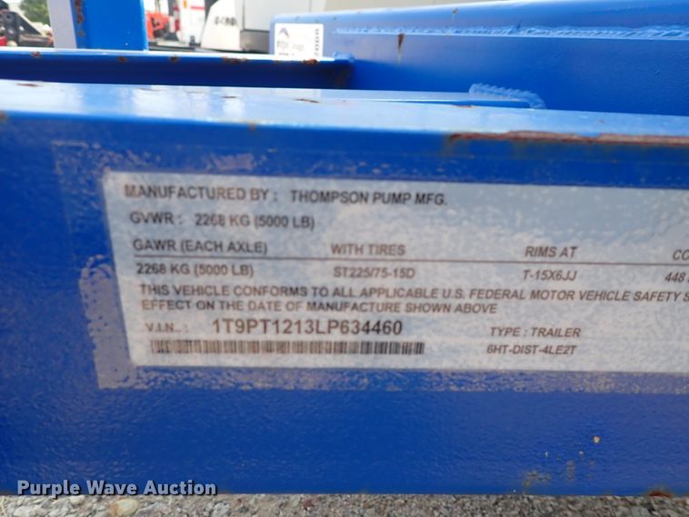 image for item DN2008 2020 Thompson 6HT-DIST-4LE2T  pump