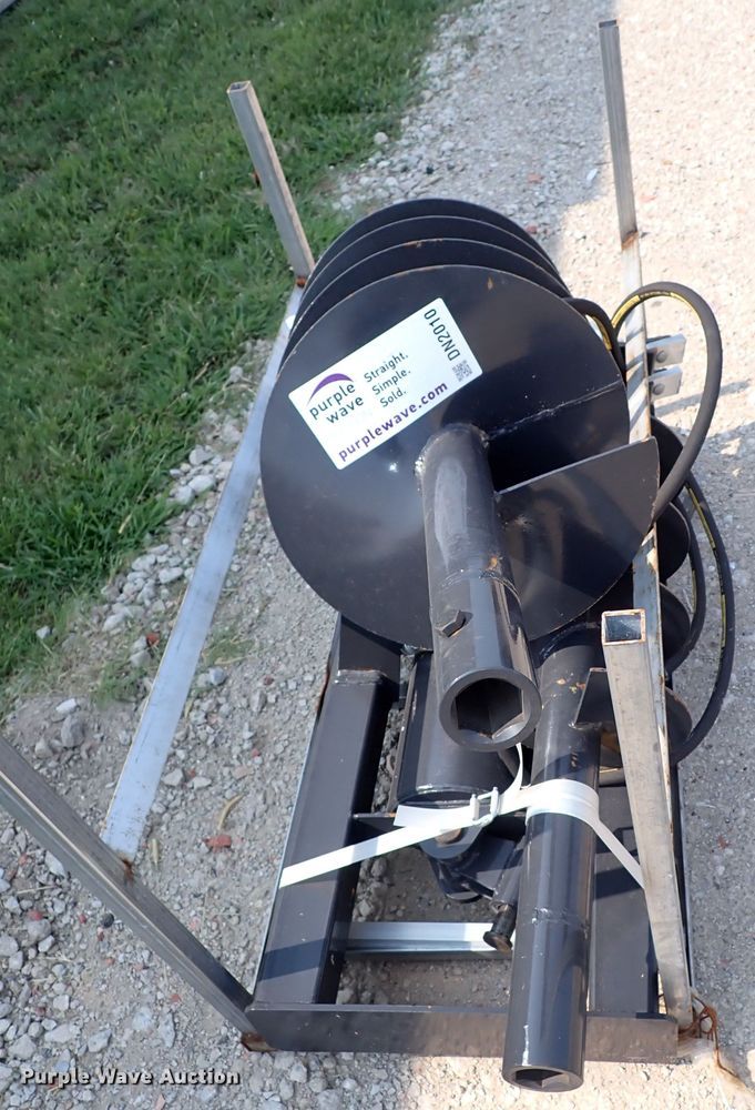 image for item DN2010 (2) JCT skid steer post hole augers