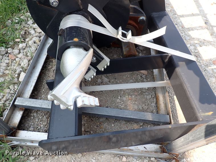 image for item DN2011 (2) JCT skid steer post hole augers