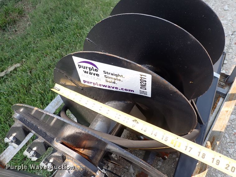 image for item DN2011 (2) JCT skid steer post hole augers