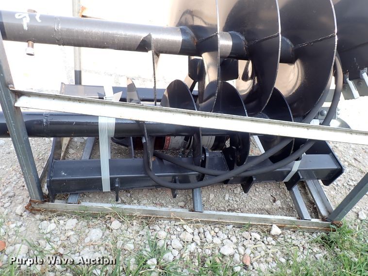 image for item DN2011 (2) JCT skid steer post hole augers