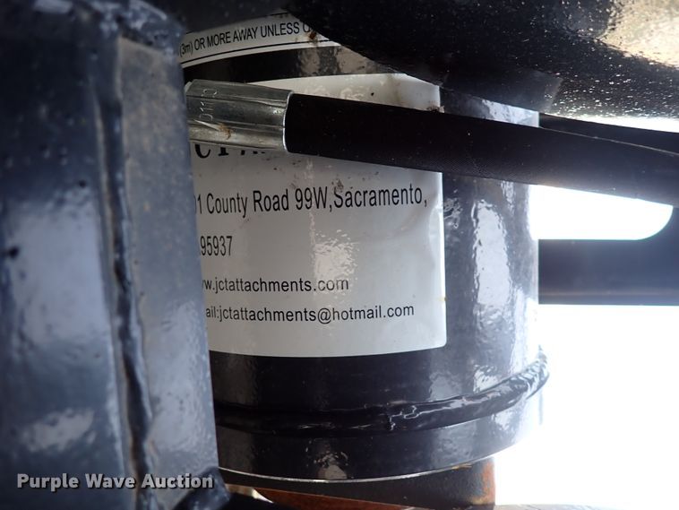 image for item DN2011 (2) JCT skid steer post hole augers