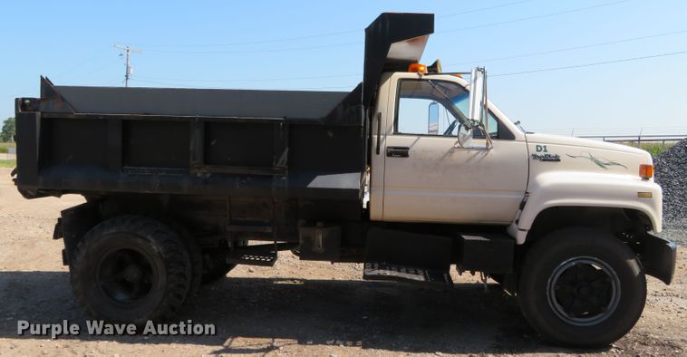image for item DN5967 1991 GMC Top Kick  dump truck