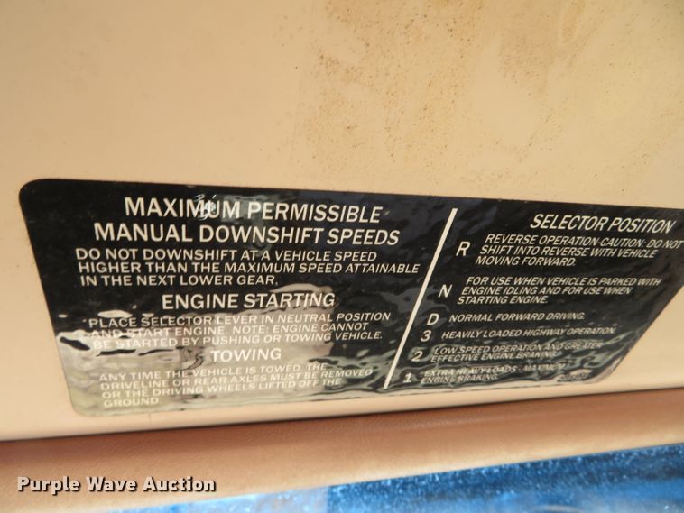 image for item DN5967 1991 GMC Top Kick  dump truck