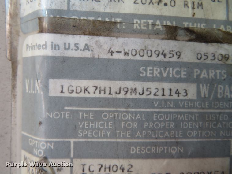 image for item DN5967 1991 GMC Top Kick  dump truck