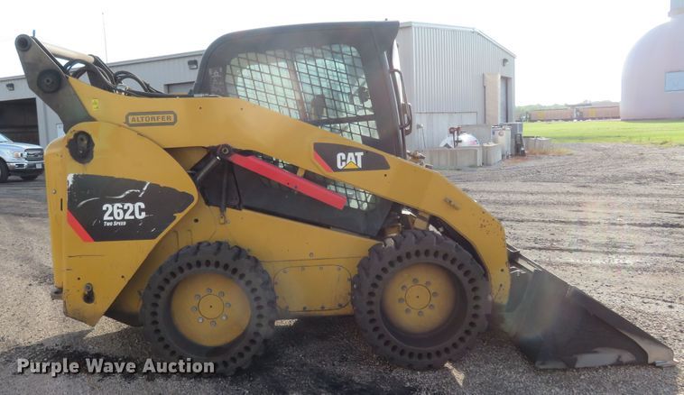 image for item FP9366 2012 Caterpillar 262C  skid steer loader
