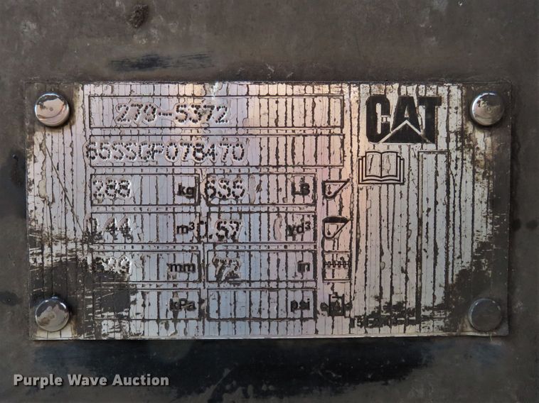 image for item FP9366 2012 Caterpillar 262C  skid steer loader