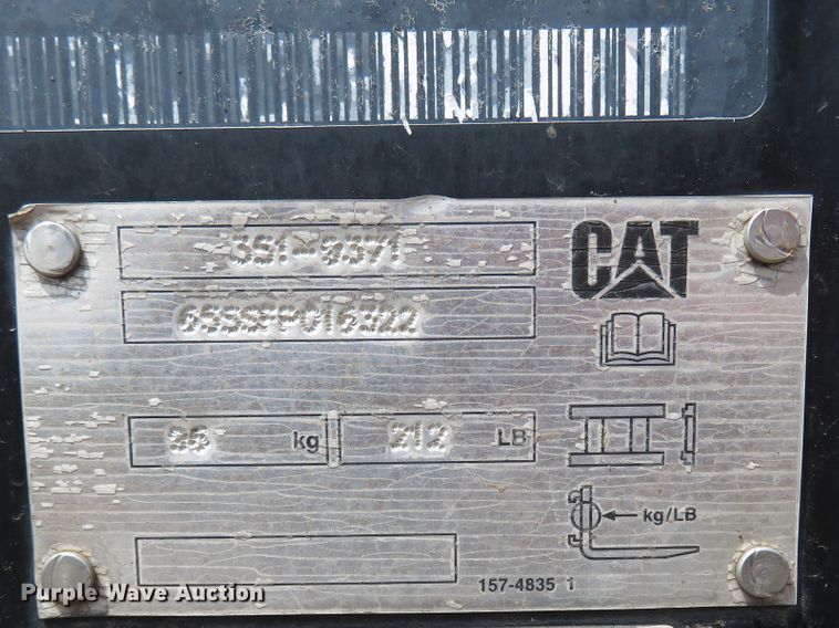 image for item FP9368 2011 Caterpillar TH255  telehandler