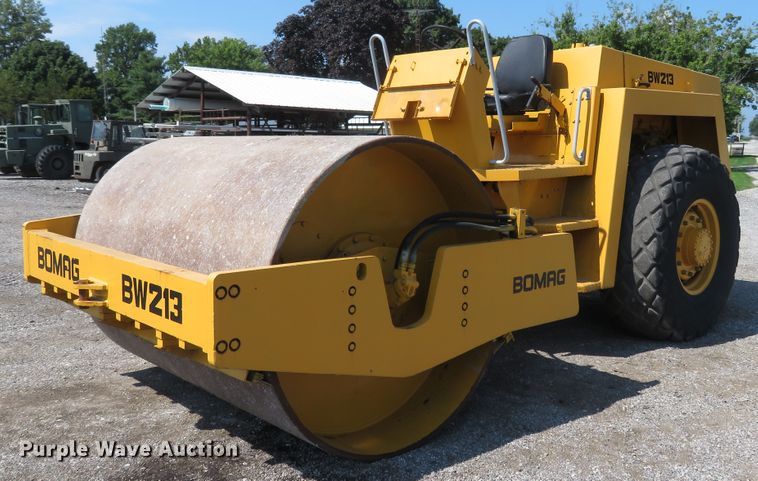 image for item FP9372 1989 Bomag BW213D  single drum vibratory roller