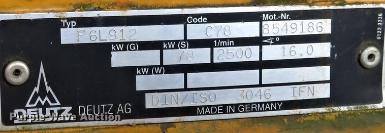 image for item FP9372 1989 Bomag BW213D  single drum vibratory roller