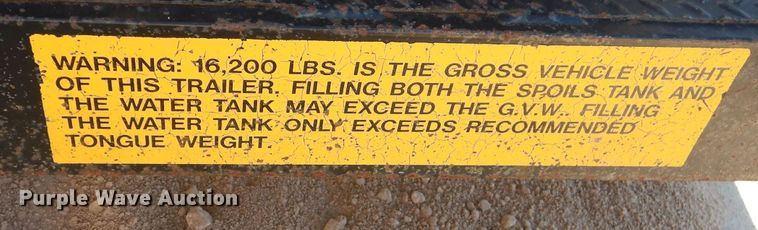 image for item HC9184 2000 Vacmaster SPV800GT3  vacuum excavator