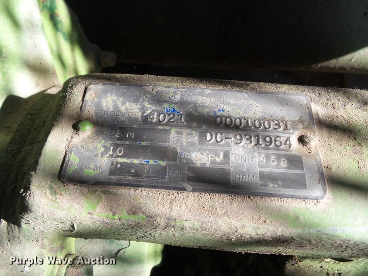 image for item HF9936 1998 Bowie 1100  hydro seeder