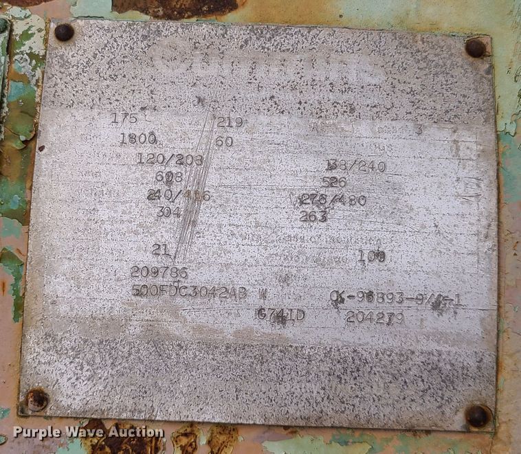 image for item IC9886 Cummins  generator