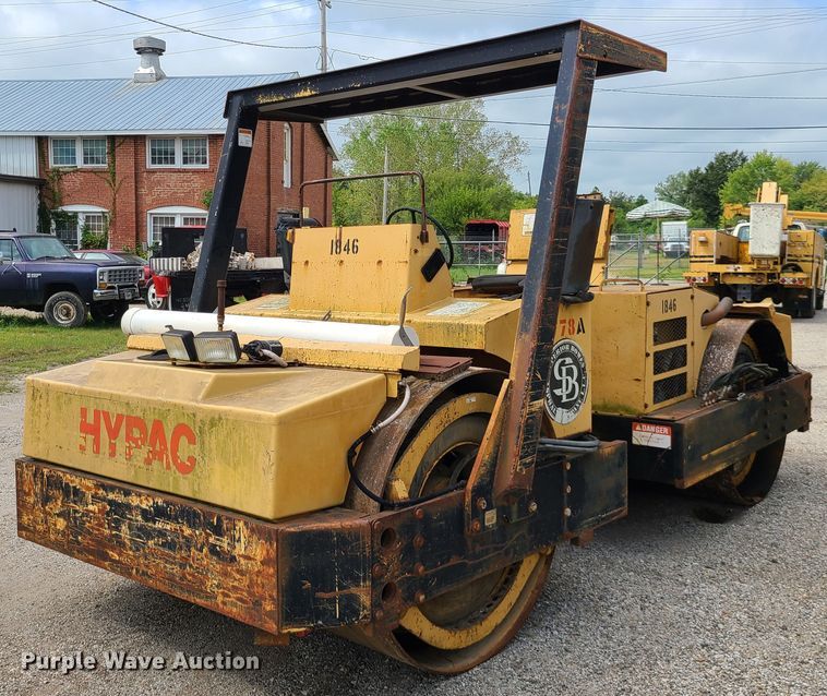 image for item IC9890 1995 Hypac C778A  double drum vibratory roller