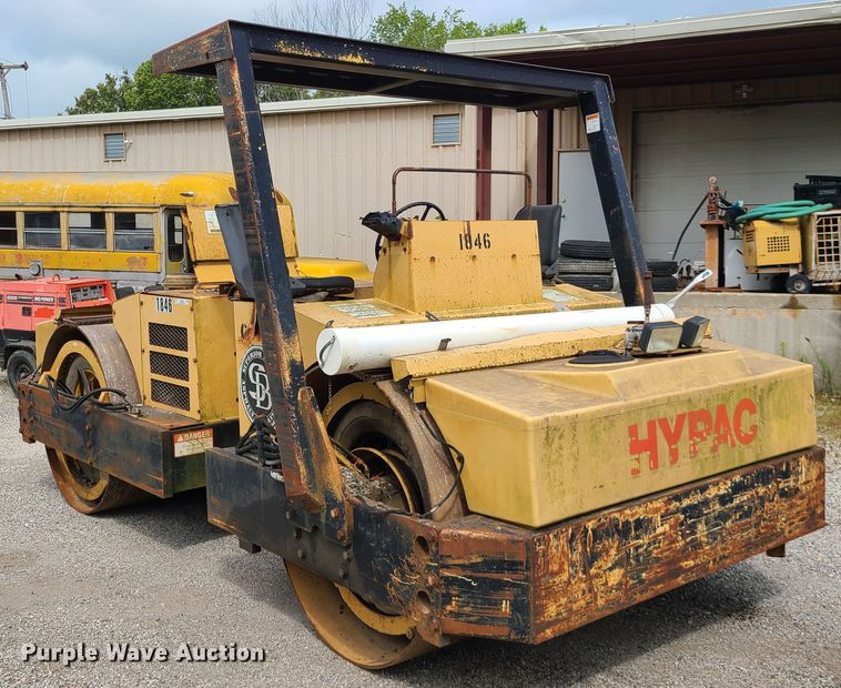 image for item IC9890 1995 Hypac C778A  double drum vibratory roller