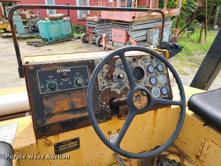 image for item IC9890 1995 Hypac C778A  double drum vibratory roller