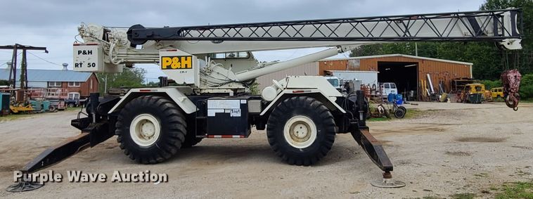 image for item IC9893 P&H RT50  crane