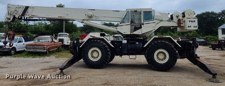 image for item IC9893 P&H RT50  crane