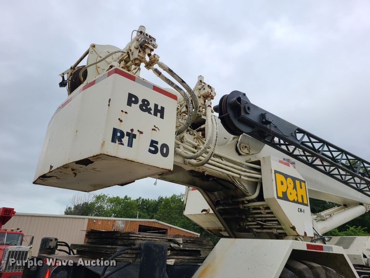 image for item IC9893 P&H RT50  crane