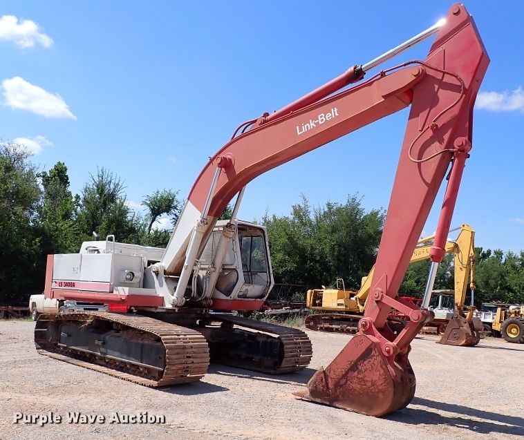 image for item IN9558 1987 Link Belt LS3400A  excavator