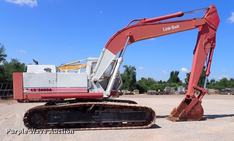 image for item IN9558 1987 Link Belt LS3400A  excavator