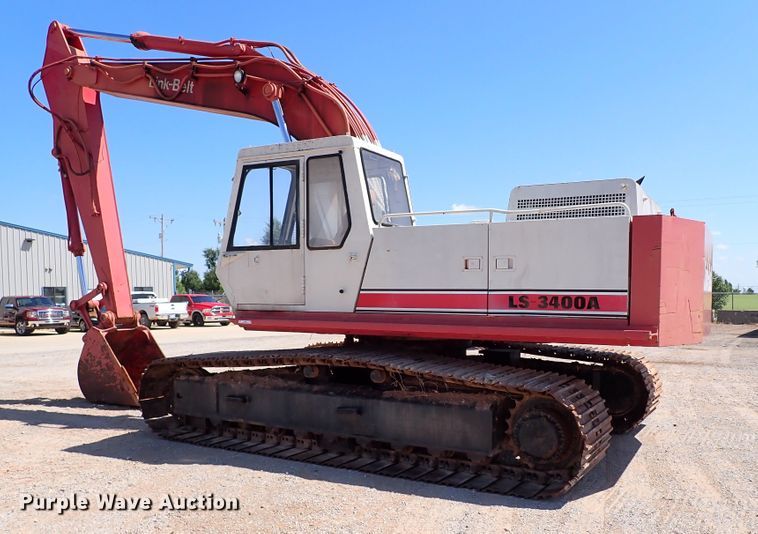 image for item IN9558 1987 Link Belt LS3400A  excavator