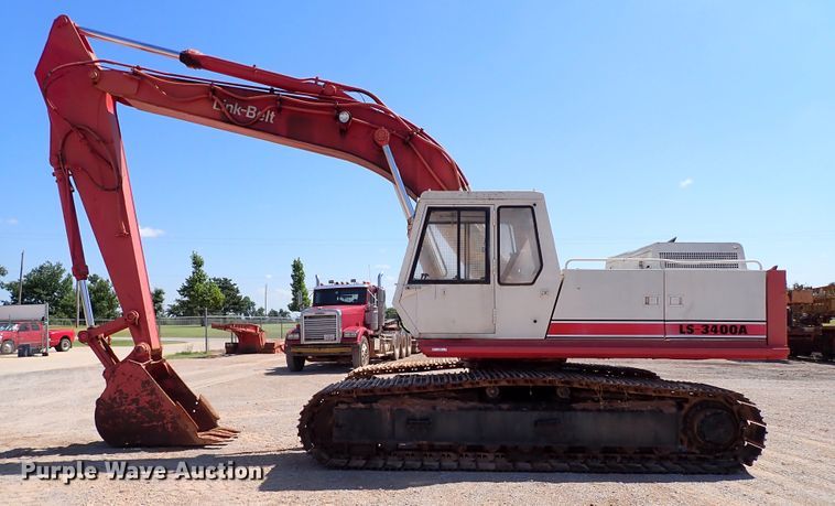 image for item IN9558 1987 Link Belt LS3400A  excavator