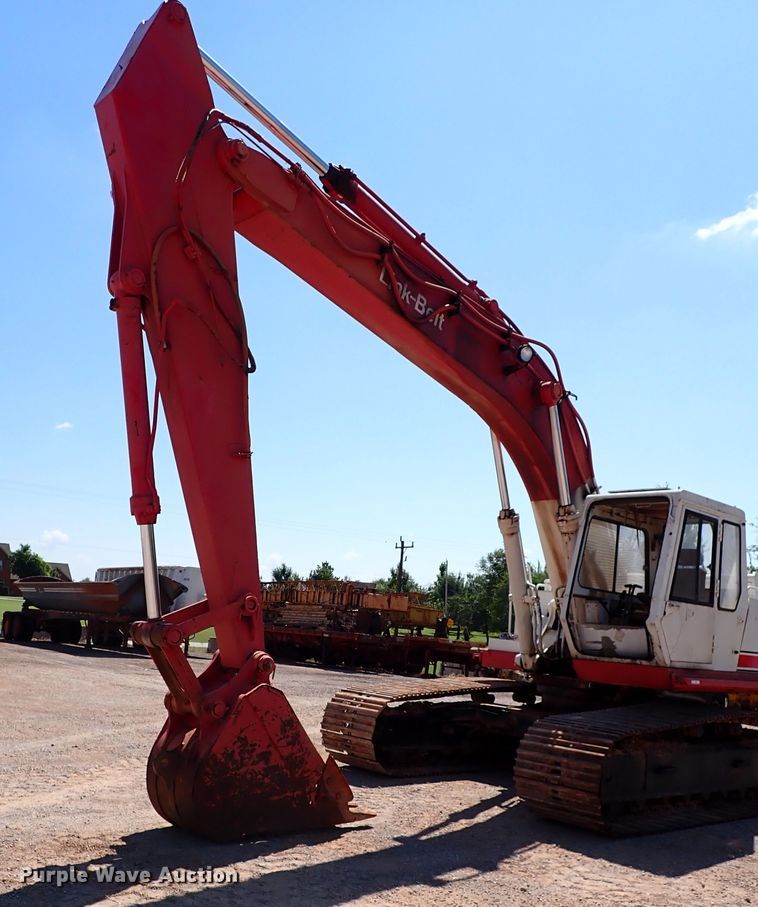 image for item IN9558 1987 Link Belt LS3400A  excavator