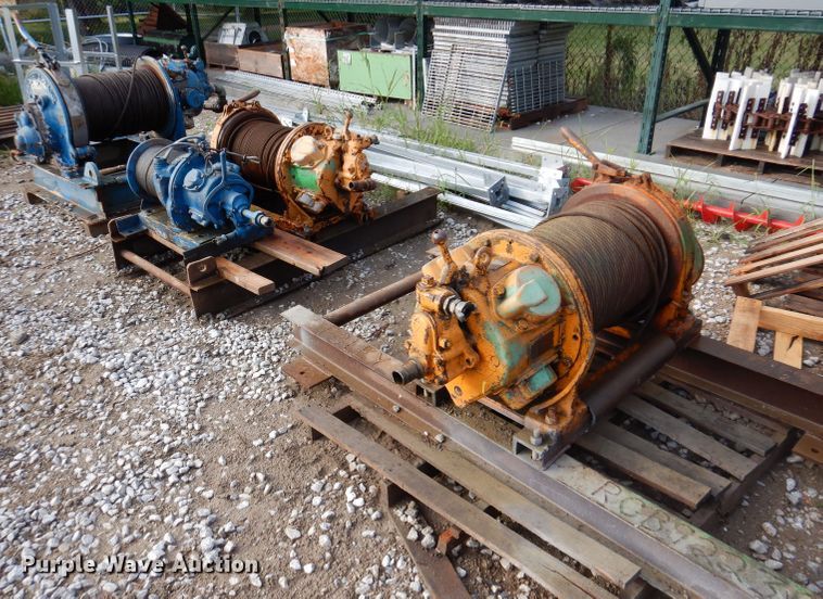 image for item IN9884 (4) Ingersoll Rand winches