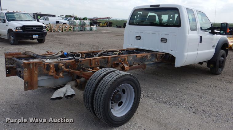 image for item IN9891 2015 Ford F550 Super Duty XL  truck cab and chassis