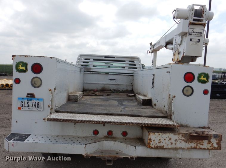 image for item IN9892 2002 Ford F350 Super Duty XL  utility bed pickup truck