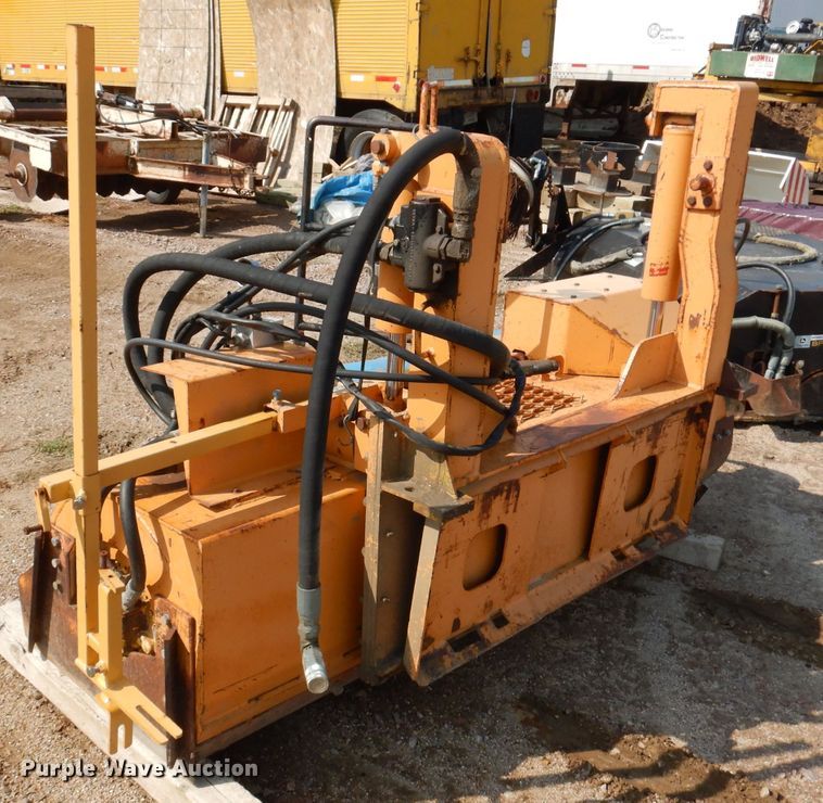 image for item IN9898 88" W skid steer concrete trimmer