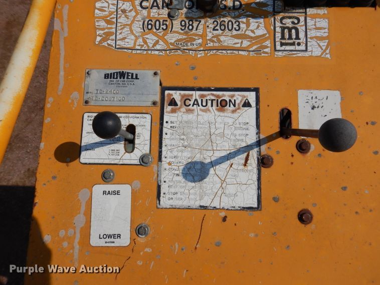 image for item IN9899 Bidwell TC 2400  texture curing machine