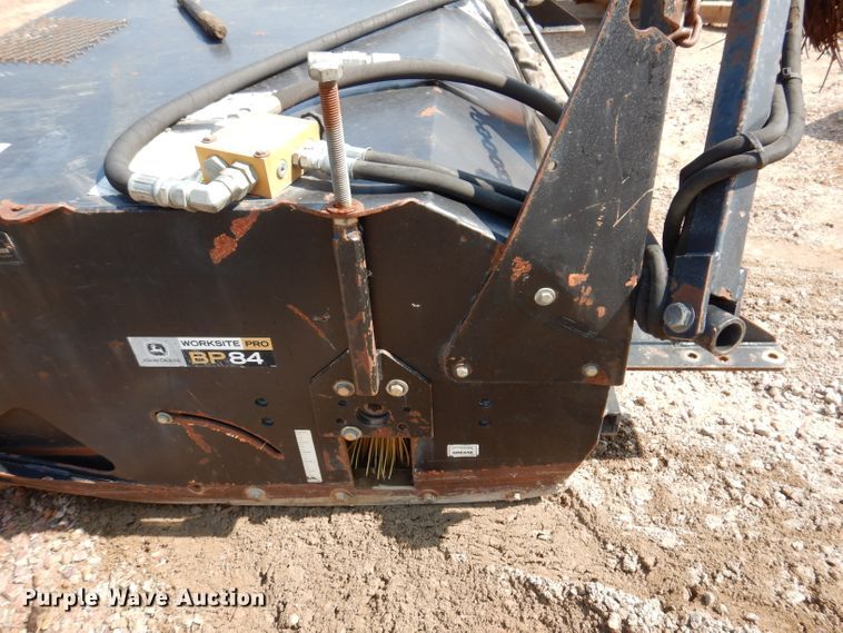 image for item IN9900 John Deere Worksite Pro BP84  89"W skid steer broom