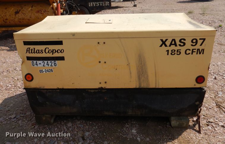 image for item IN9903 Atlas Copco XAS 97  air compressor