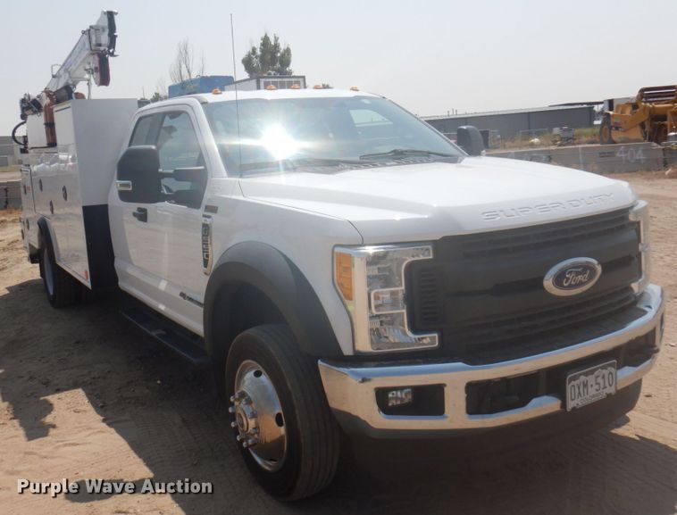 image for item IP9531 2017 Ford F550 Super Duty  SuperCab utility / service truck