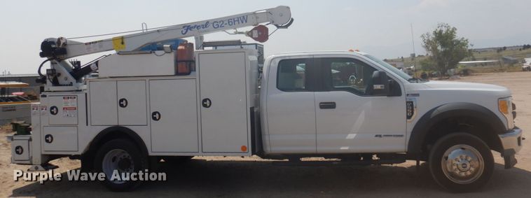 image for item IP9531 2017 Ford F550 Super Duty  SuperCab utility / service truck