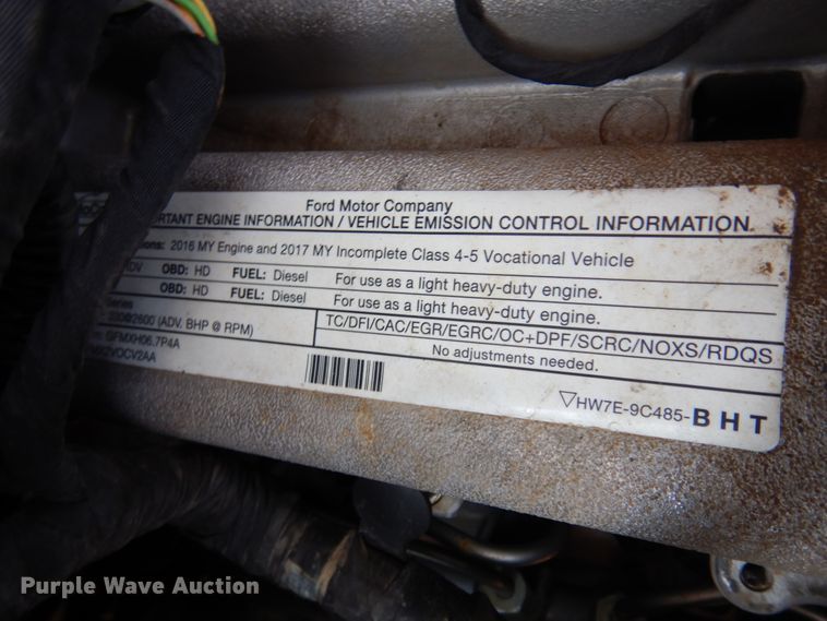 image for item IP9531 2017 Ford F550 Super Duty  SuperCab utility / service truck