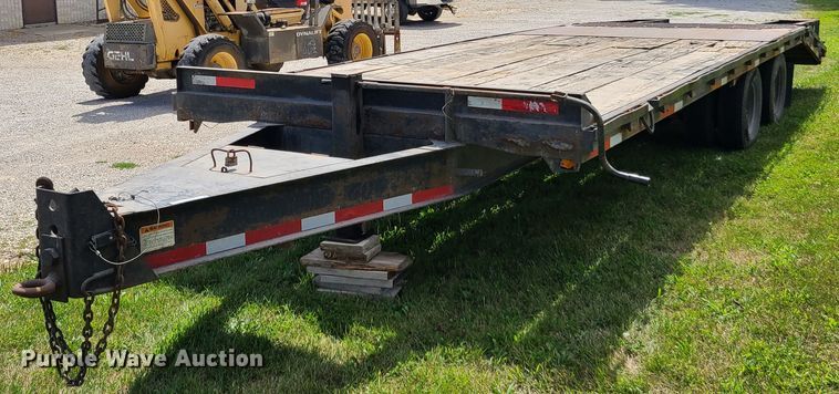 image for item IU9332 1999 Hillsboro Industries Inc. S627-TD-BT  equipment trailer